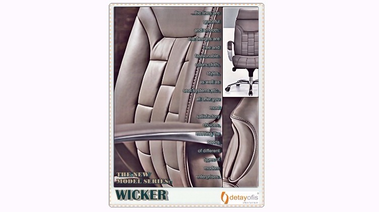 Özgür tasarımı,kalitesi ve ergonomisi ile gözdolduran:Wicker Serisi Yönetici Koltuk Grubu!
